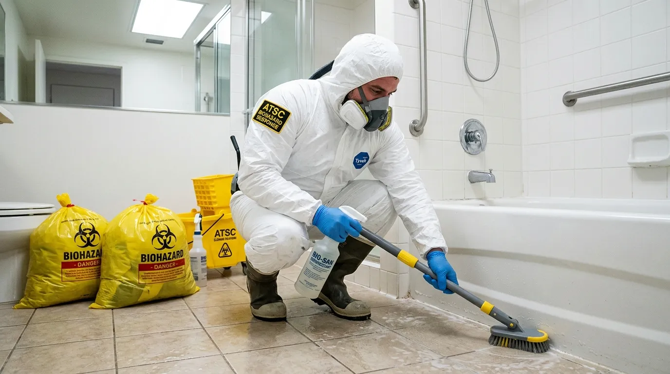 Decontamination equipment deployed for Blood Cleanup in Cibolo